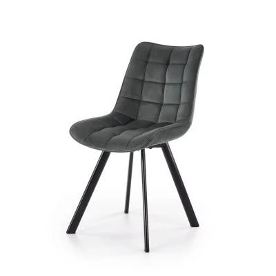 CHAIR K 332, DARK GREY / BLACK